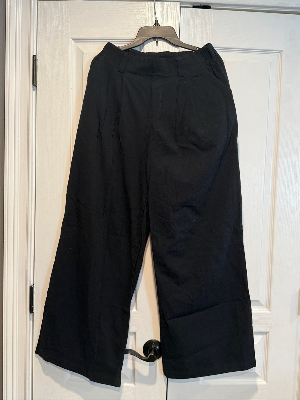 Halara Black Wide-Leg Pants